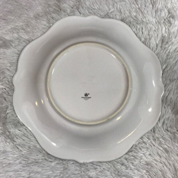 NWOT Pfaltzgraff Winterberry Wave Edge Serving Platter - Picture 6 of 8